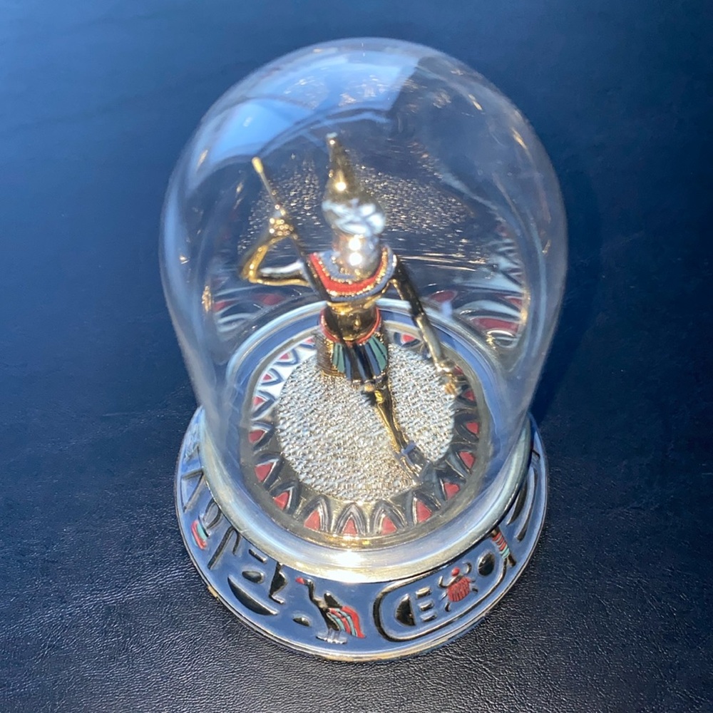 Egyptian Collectible Glass Globe